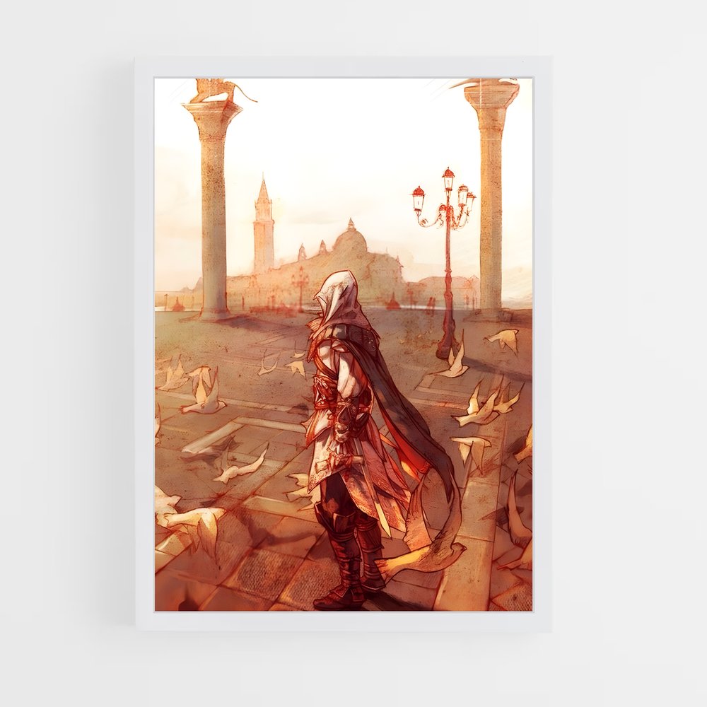 Poster Le Fléau des Templiers – affiche Assassin's Creed (vue 3)